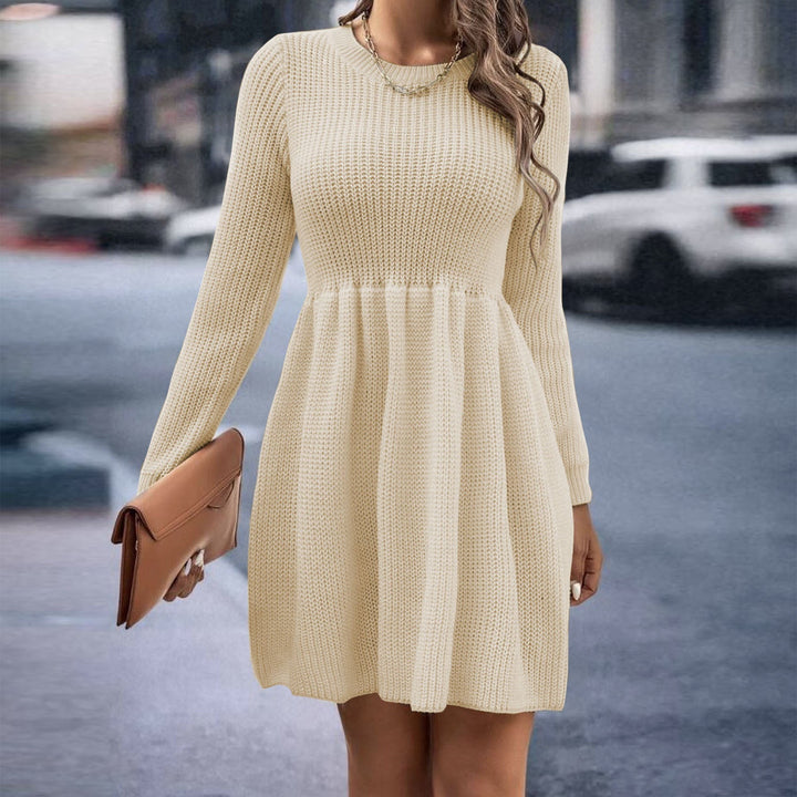 Liana Langärmeliges Strickkleid | Komfort & Zeitlose Eleganz