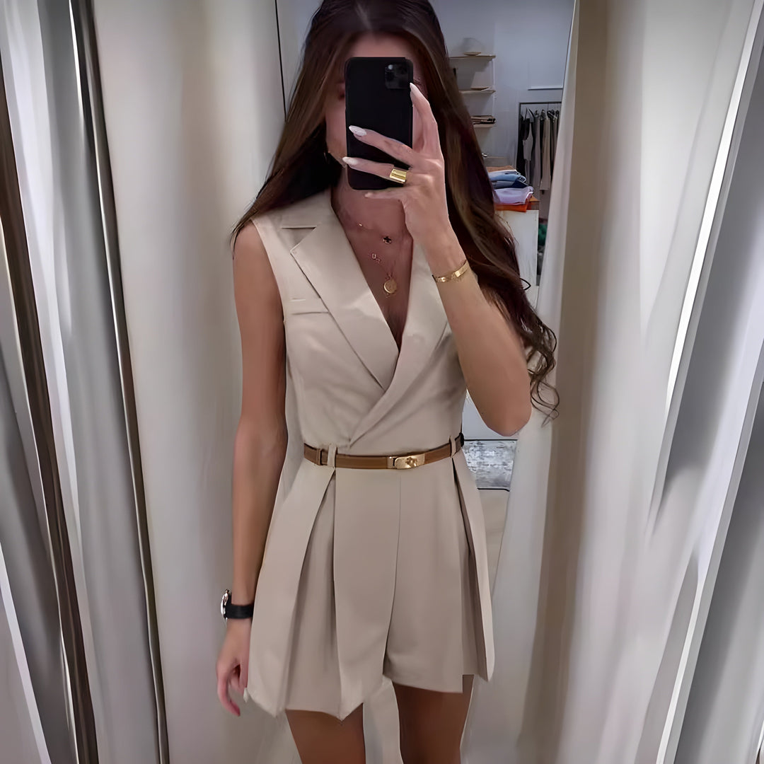 Cheska Eleganter ärmelloser Jumpsuit | Trendig und bequem