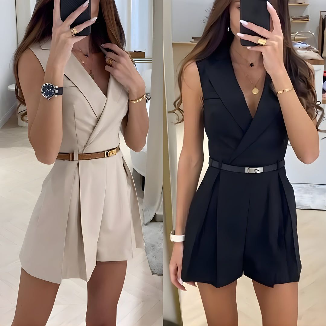 Cheska Eleganter ärmelloser Jumpsuit | Trendig und bequem