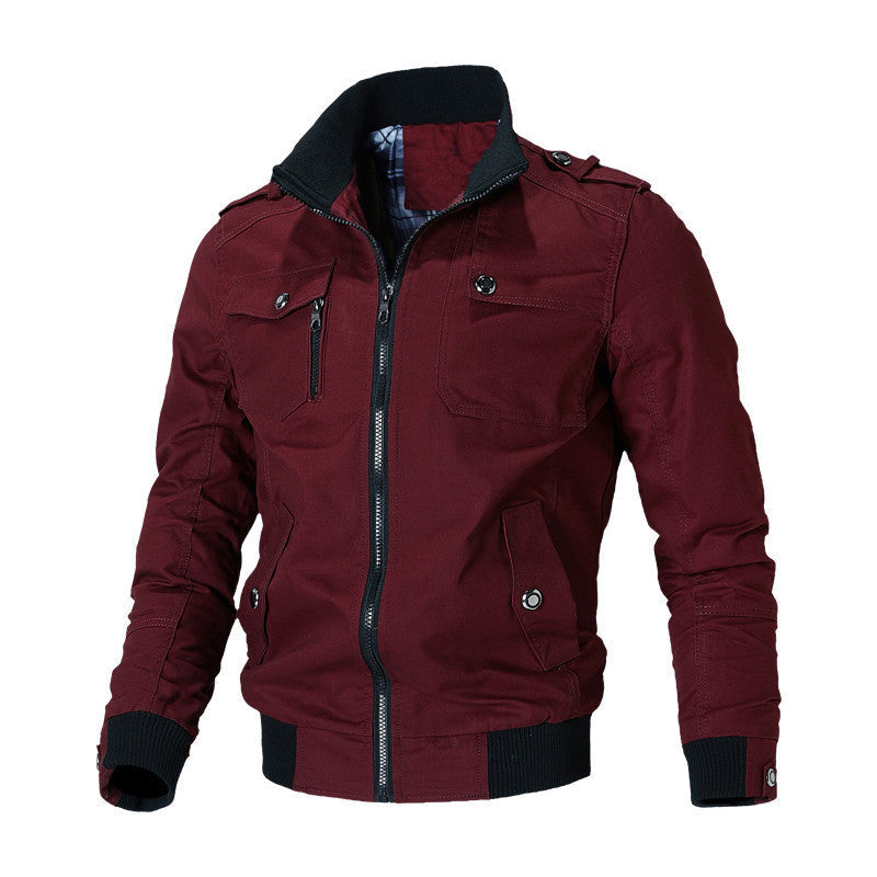Emman Herrenjacke | Utility Style & Reißverschlusstaschen