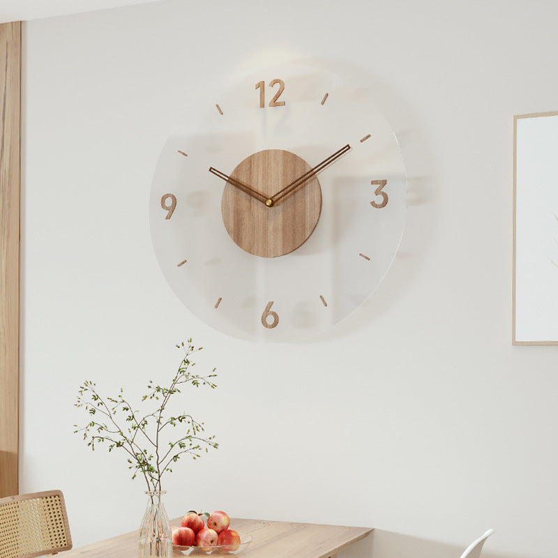 Nordischer Wandnagel | Houten Design & Stil Uurwerk