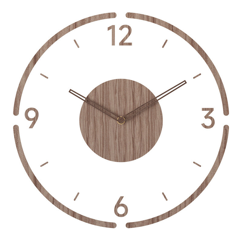 Nordischer Wandnagel | Houten Design & Stil Uurwerk