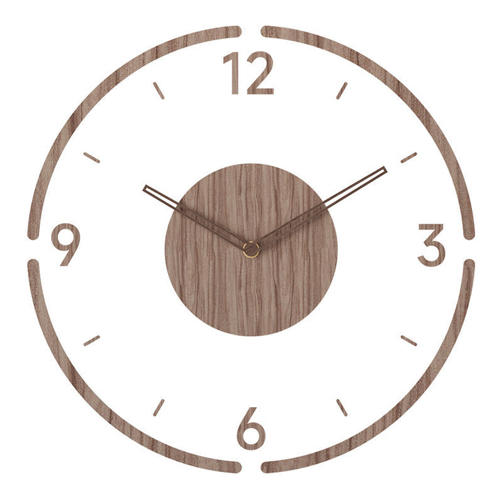 Nordischer Wandnagel | Houten Design & Stil Uurwerk