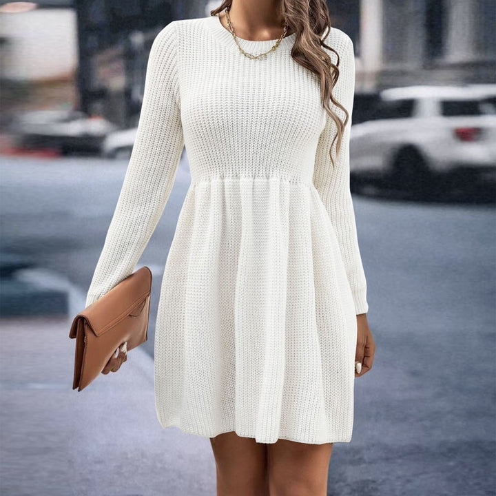 Liana Langärmeliges Strickkleid | Komfort & Zeitlose Eleganz