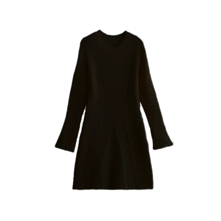 Maelis Pulloverkleid für Damen | Eleganz & Rippstrick