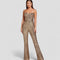 Isobel Damen Jumpsuit mit Pailletten | Elegantes Design mit Weitem Bein für Abendanlässe