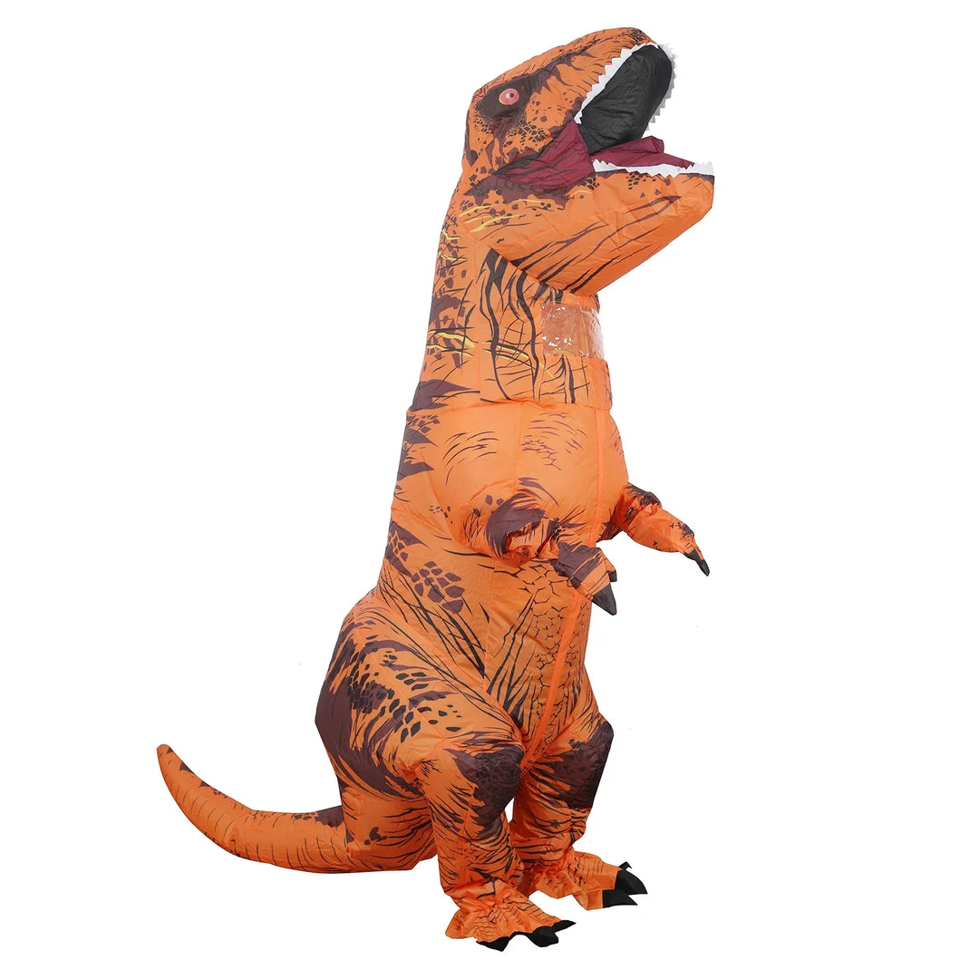 DinoMorph Kostüm Gonflable T-Rex | Adulte 150-190 cm | Cosplay & Halloween
