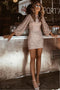 Margaux | Elegantes Kleid mit Pailletten - Glanz und Glamour für alle Ihre Partys
