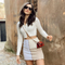 Leve Polyester Patchwork Rock für Frauen | Sommerliche Eleganz und Komfort