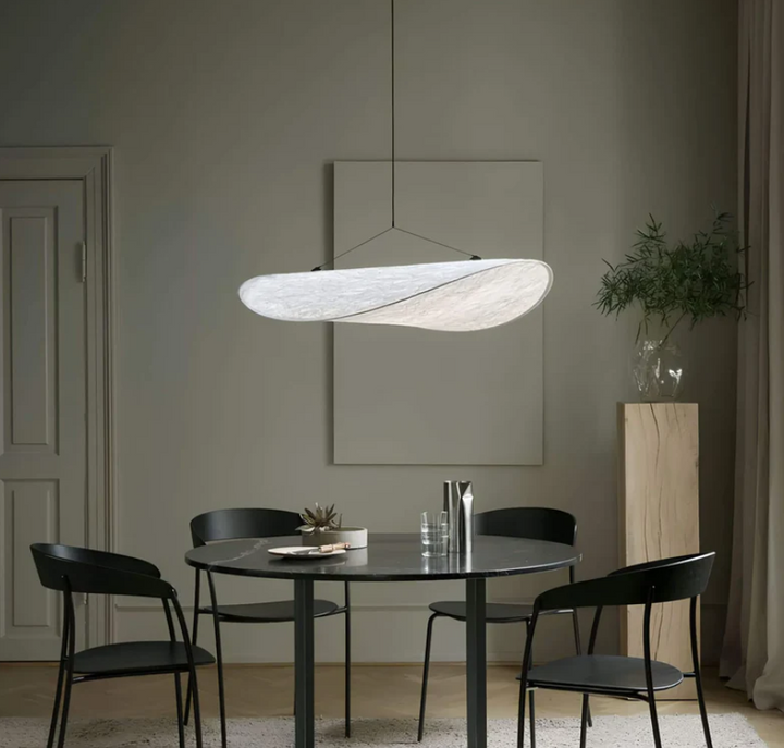 SoieLumière - Handgefertigte Deckenleuchte aus Seide | Elegante und Einzigartige Beleuchtung
