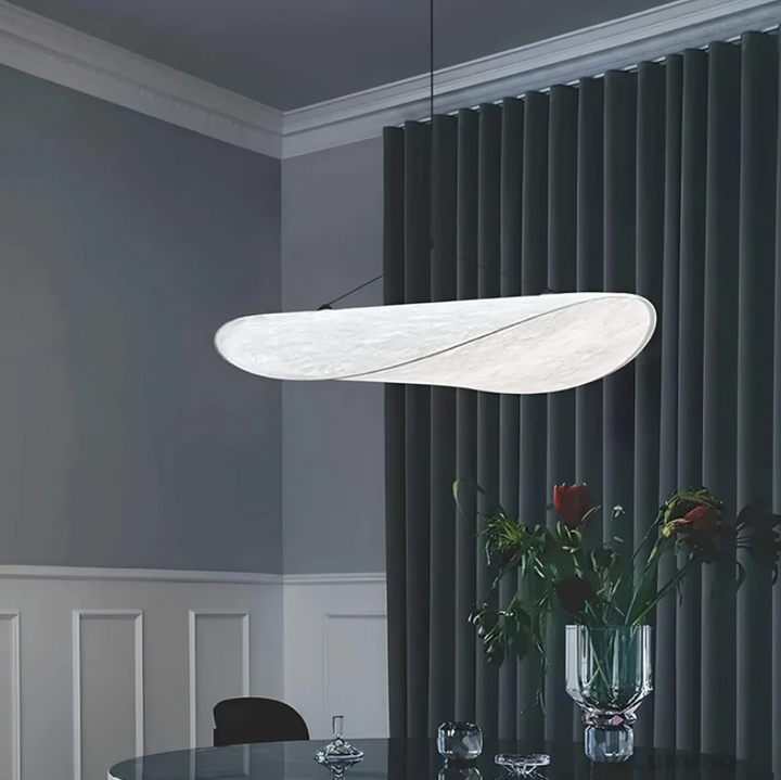 SoieLumière - Handgefertigte Deckenleuchte aus Seide | Elegante und Einzigartige Beleuchtung
