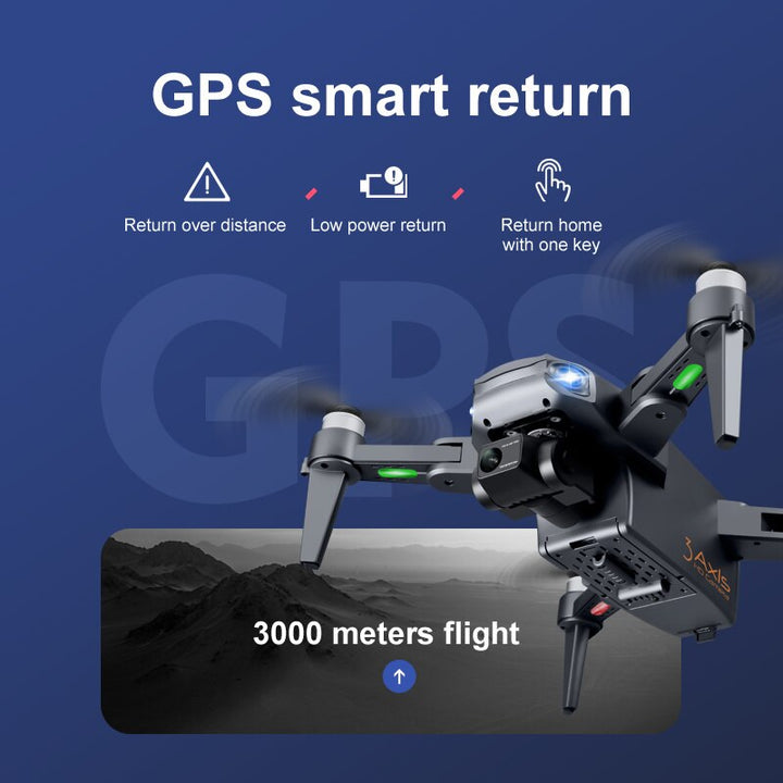 RG109 Pro Drone | 8K HD-Drohne mit Dual-Kamera, GPS und bürstenlosen Motoren
