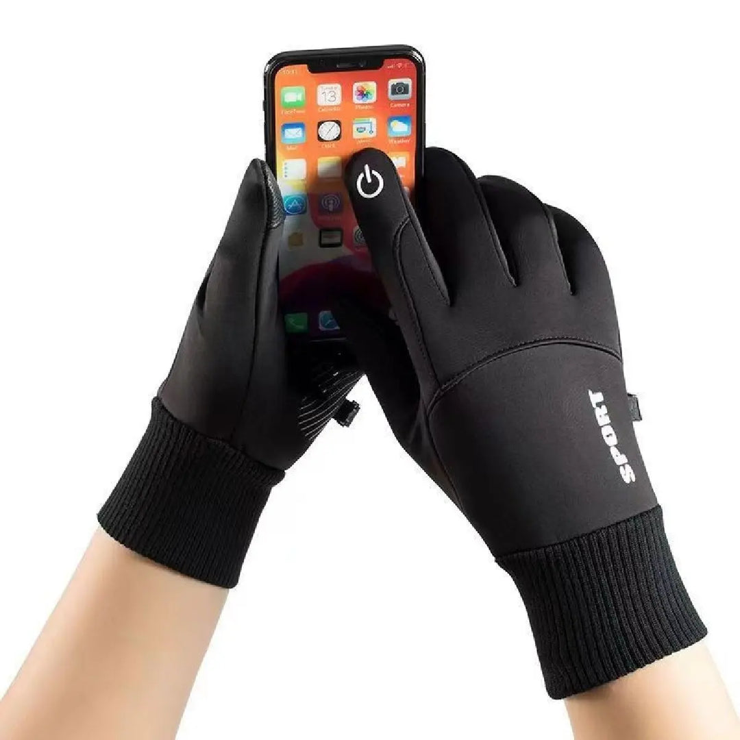 Unisex Winter Touchscreen Handschuhe - Wind- & Wasserdicht für Ski, Radfahren