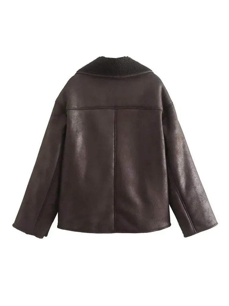 Emilie Reversible Double Face Jacket for Women | Wärme & Eleganz