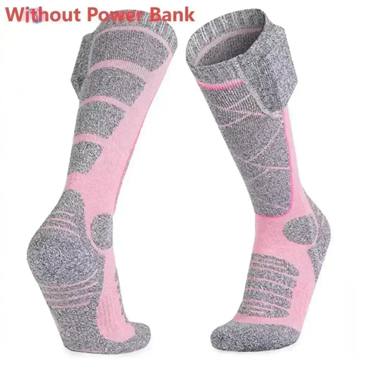 Beheizte Socken Elektrisch | Winter Outdoor Lange Socken