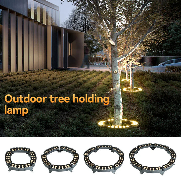 LED-Strahler für Bäume | Wasserdichte IP65 Aluminium Gartenlampe 12W Outdoor