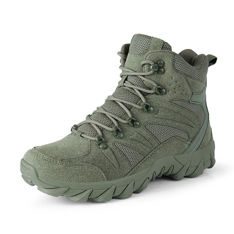 Herren Taktische Stiefel | Outdoor Combat Boots wasserdicht & rutschfest für Wandern & Jagd