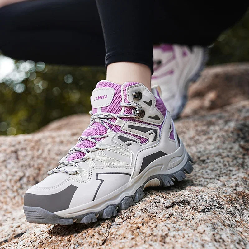 Damenschuhe Wandern  | Wasserdichte, Atmungsaktive Outdoor-Boots