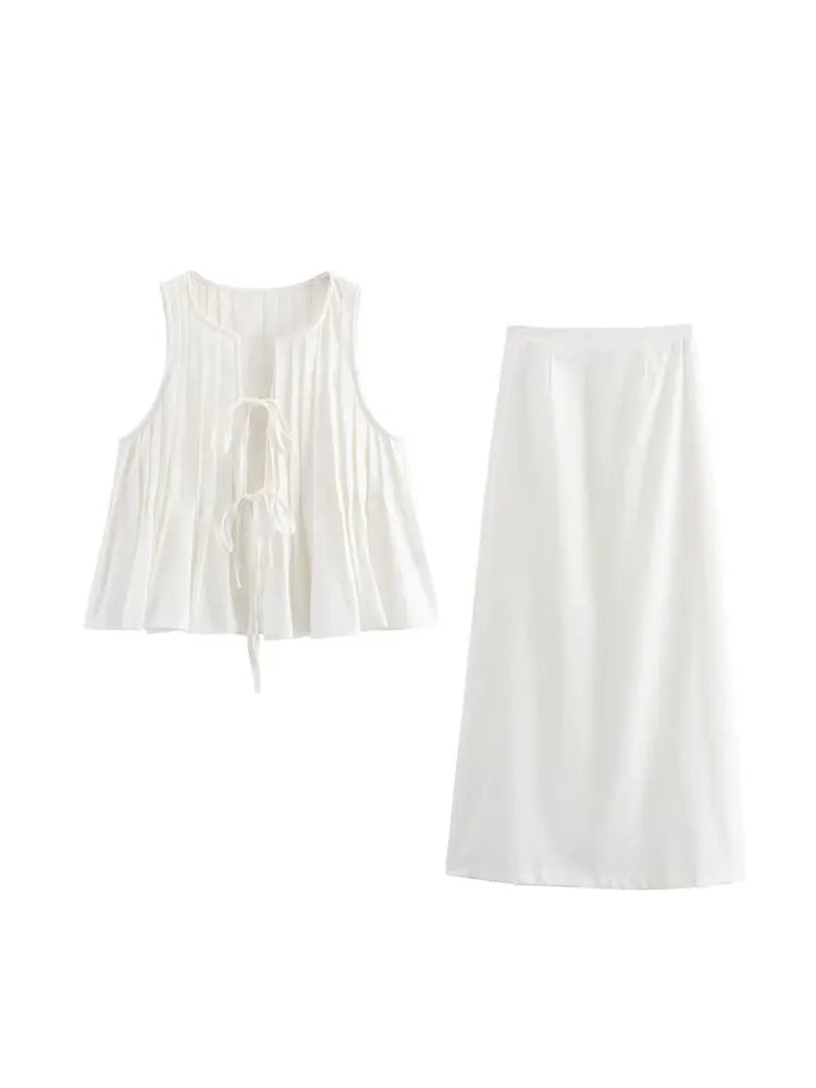 Elegantes Maxikleid | Leinen | Luftig und Stilvoll