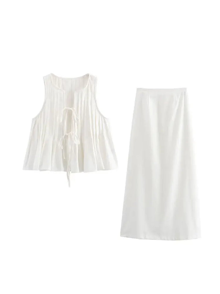 Elegantes Maxikleid | Leinen | Luftig und Stilvoll