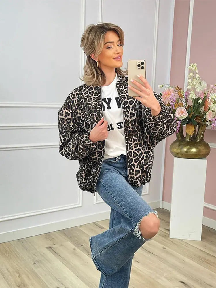 Lanie | Leopard Jacke