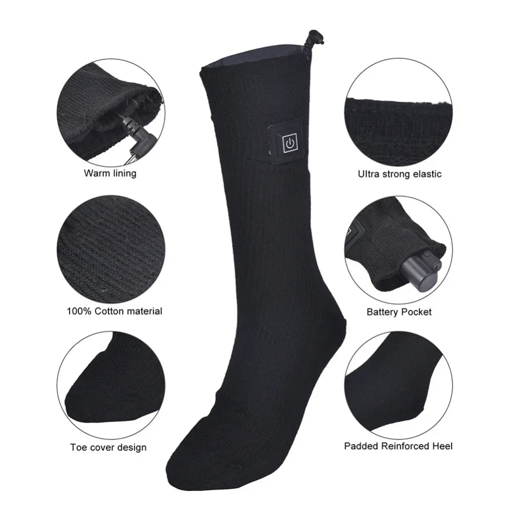 Beheizte Socken Elektrisch | Thermo Outdoor Winter Socken