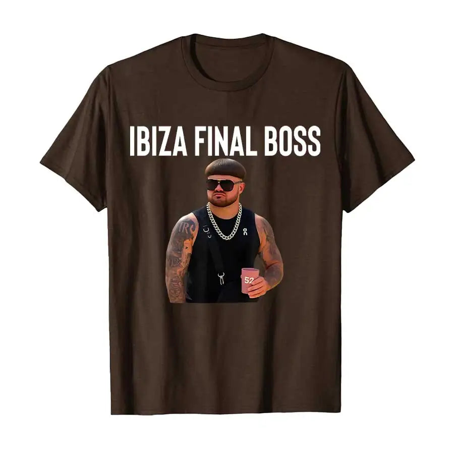 Ibiza Final Boss Meme T-Shirt für Männer und Frauen