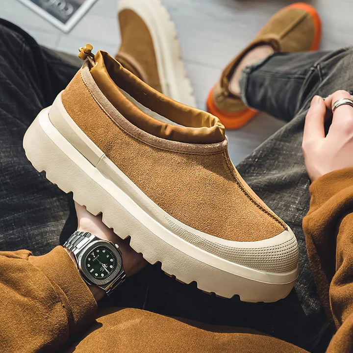 Winterstiefel Unisex | Plüsch gefütterte Plateauschuhe Warmer Komfort