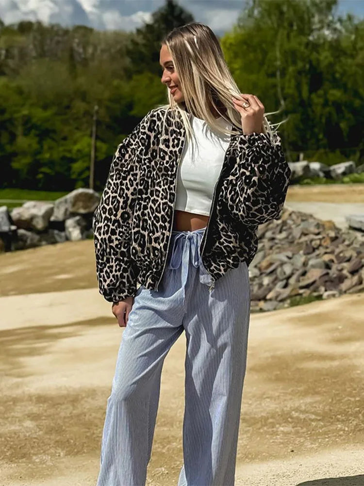 Lanie | Leopard Jacke