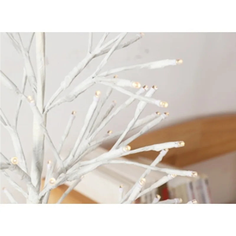 Künstlicher LED-Weihnachtsbaum (1,5 m) - Warmweißes Licht, Dekoration für draußen