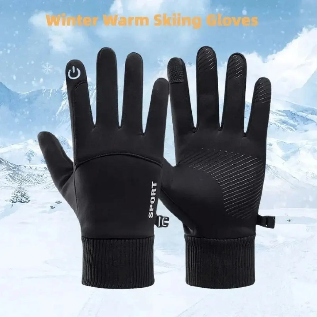 Unisex Winter Touchscreen Handschuhe - Wind- & Wasserdicht für Ski, Radfahren
