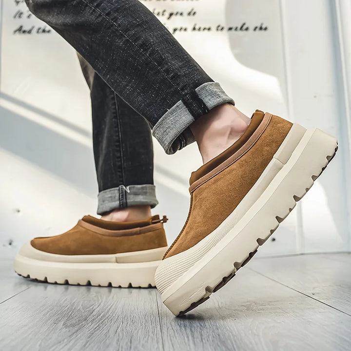 Winterstiefel Unisex | Plüsch gefütterte Plateauschuhe Warmer Komfort