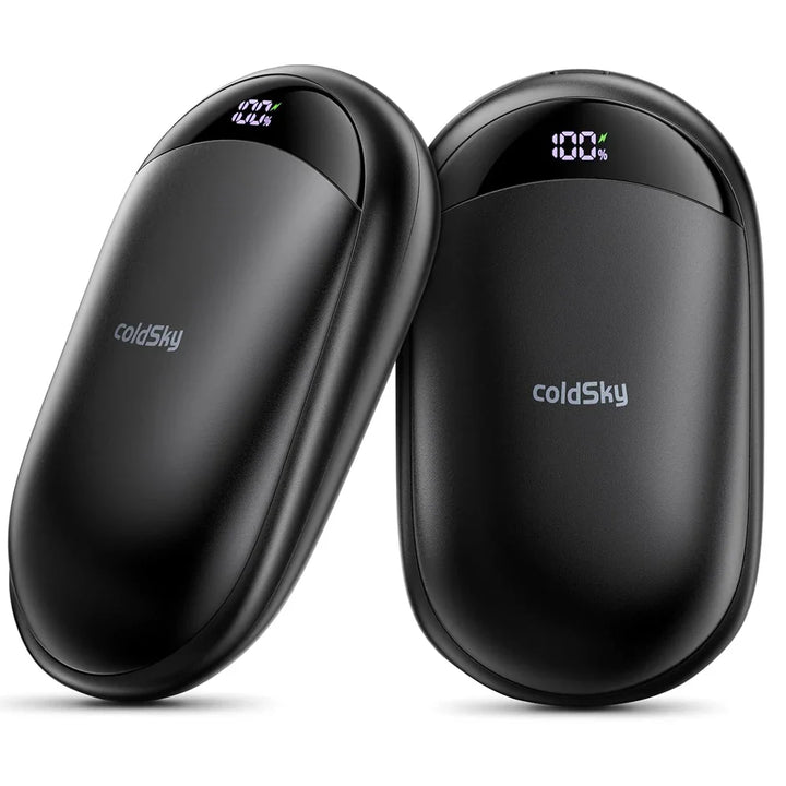 Handwärmer Wiederaufladbar 2er-Pack | Magnetischer elektrischer Taschenwärmer