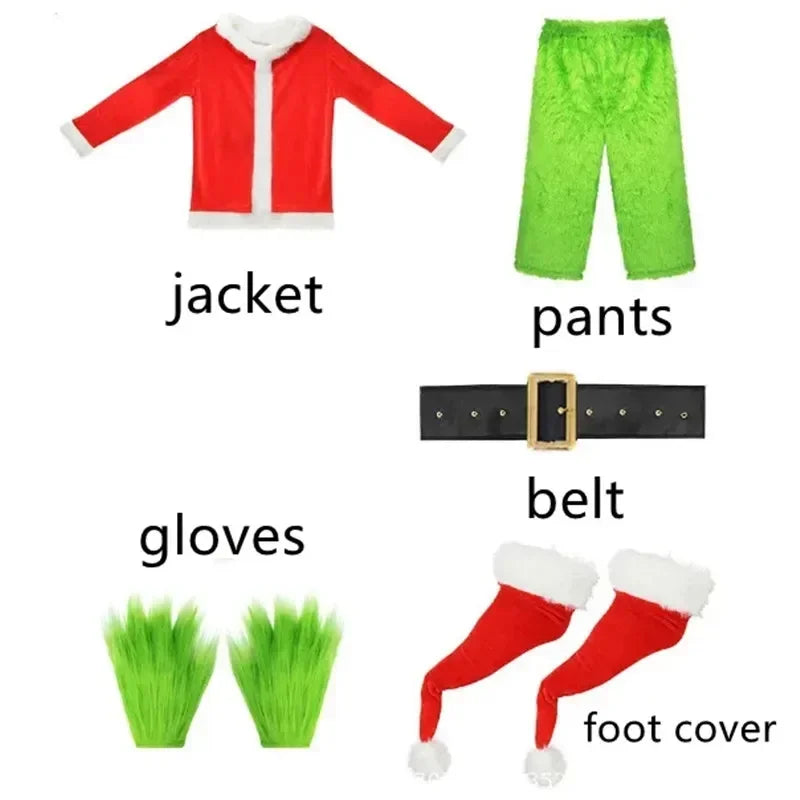 Weihnachtsmann Maske Zubehör | Party Kostüm