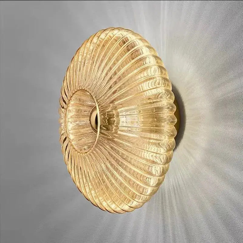 LumièreLux - Elegantes Design Wandleuchte aus Glas