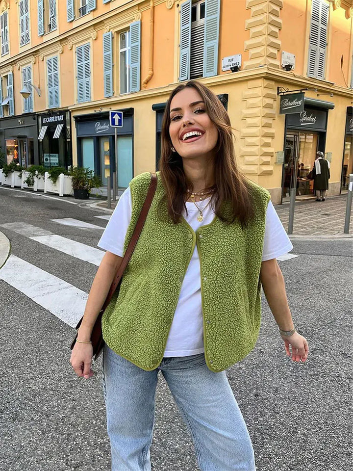 Dhalia | Damen Strickjacke aus Wolle - Wärme & zeitlose Eleganz