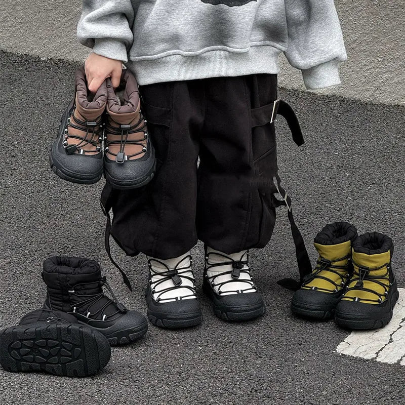 Schneestiefel Kinder Wasserdicht | Outdoor Stiefel Jungen Mädchen