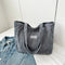 Damen Schultertasche aus Cord | Geräumig & Modisches Design mit Fronttasche