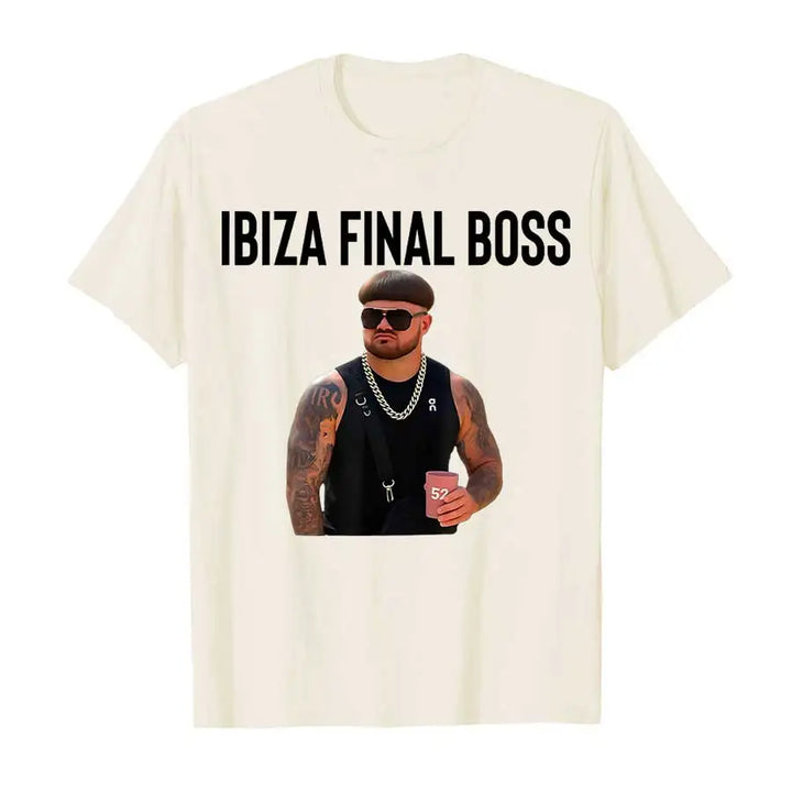 Ibiza Final Boss Meme T-Shirt für Männer und Frauen