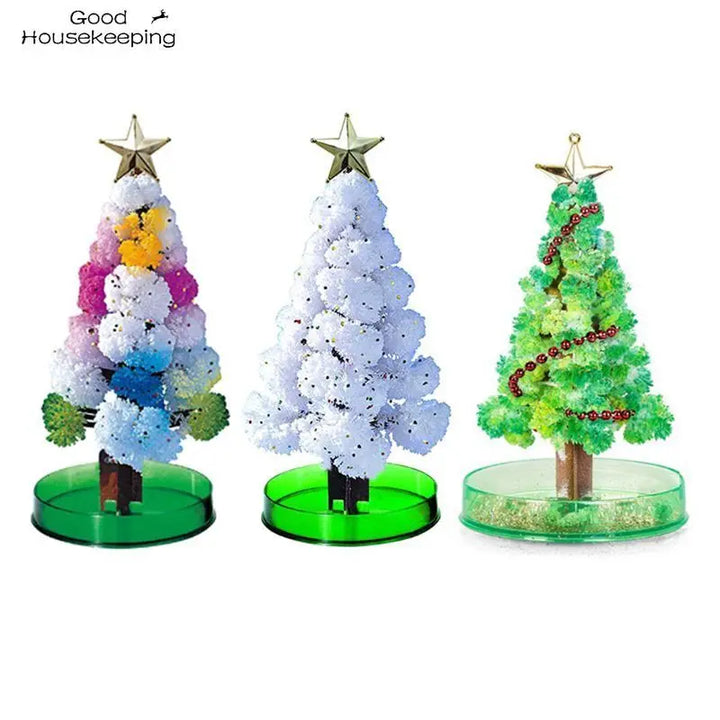 Magischer wachsender Weihnachtsbaum (14cm) - DIY Spielzeug, lustiges Geschenk für Erwachsene und Kinder