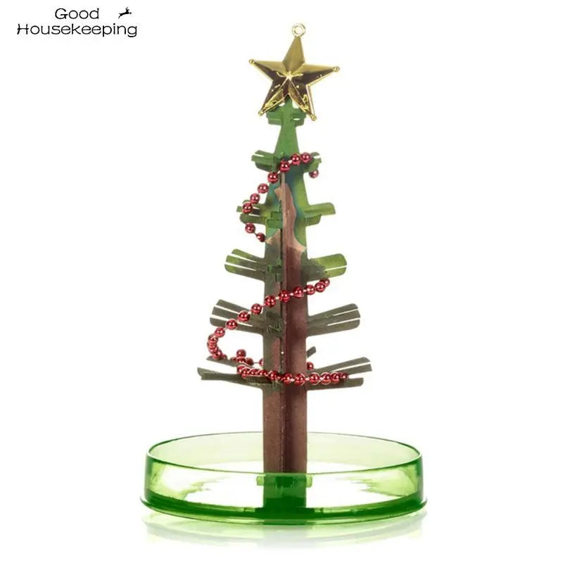 Magischer wachsender Weihnachtsbaum (14cm) - DIY Spielzeug, lustiges Geschenk für Erwachsene und Kinder