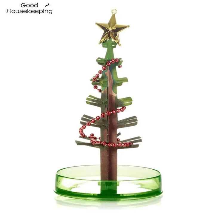 Magischer wachsender Weihnachtsbaum (14cm) - DIY Spielzeug, lustiges Geschenk für Erwachsene und Kinder