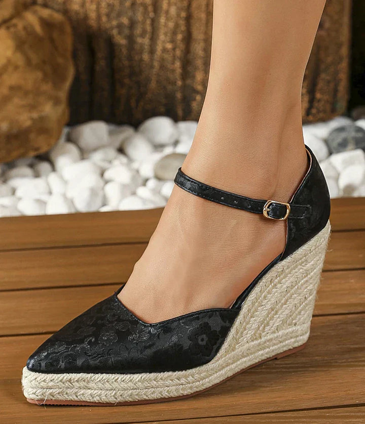 Loreta | Elegante Espadrille Wedge Heels