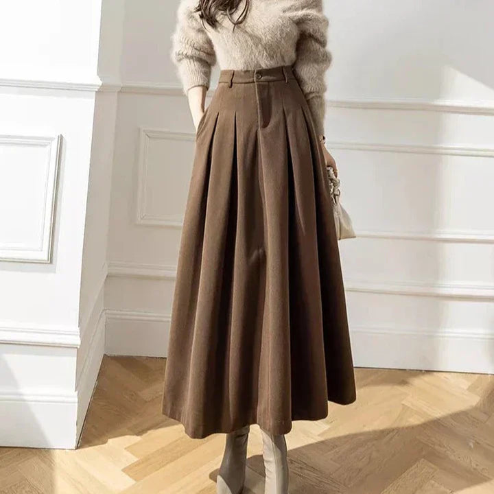 Levoire Eleganter Wollrock | Komfort und zeitlose Eleganz