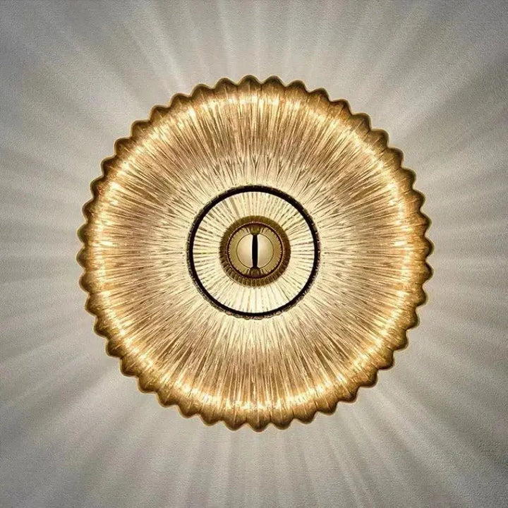 LumièreLux - Elegantes Design Wandleuchte aus Glas