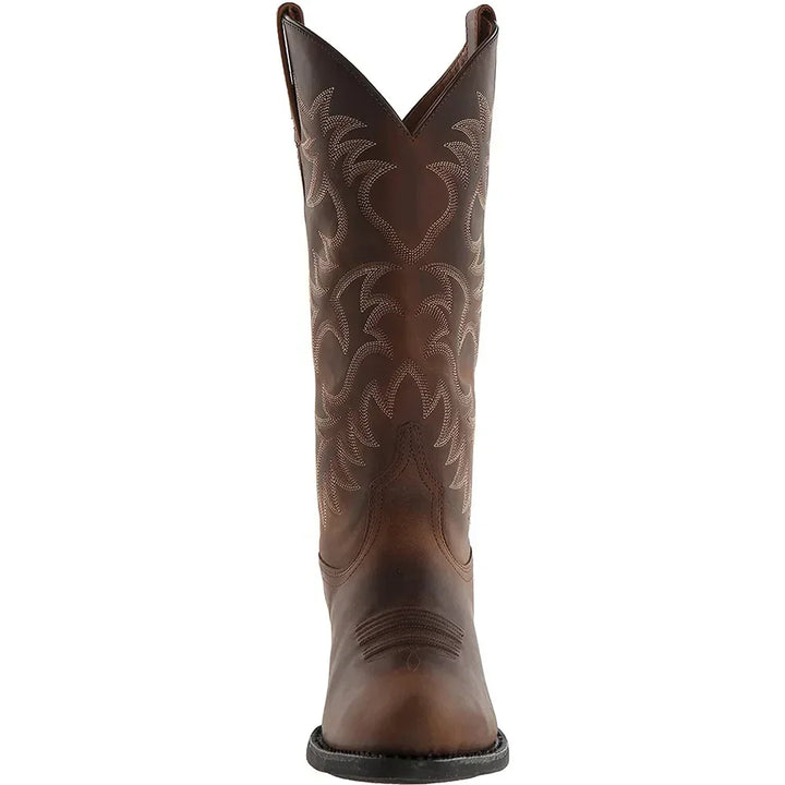 Macho Cowboystiefel für Männer | Besticktes Leder Elegant & Zeitloser Stil