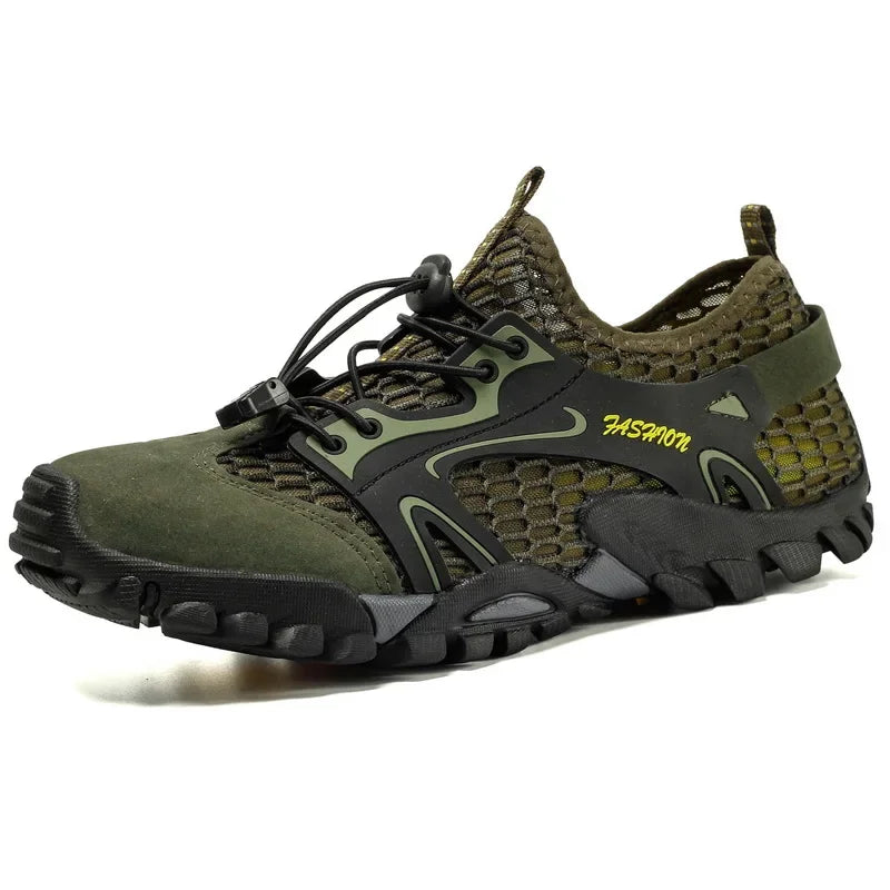 Herren Outdoor Schuhe | Rutschfeste Wanderschuhe für Trekking, Jogging & Freizeit