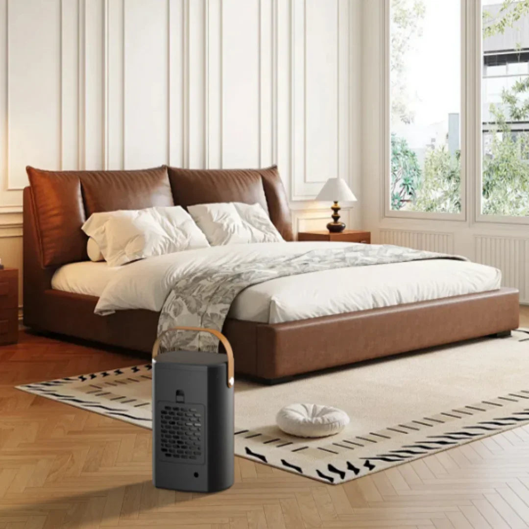 Varmeovn Bærbar Keramisk | Termostat Støjsvag Bordmodel