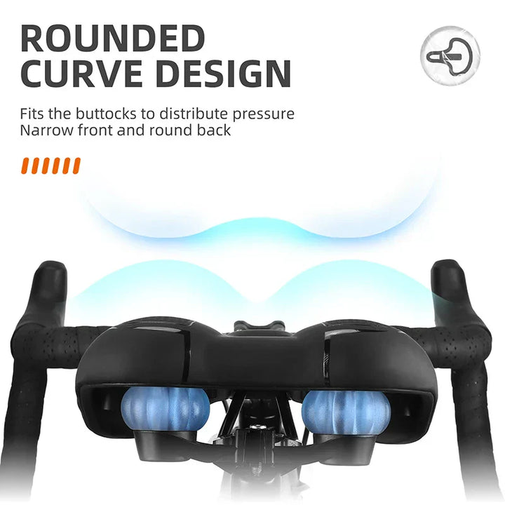 SaddlePro Bequemer | Stoßfester Fahrradsattel für Mountainbike, Straße und Stadt