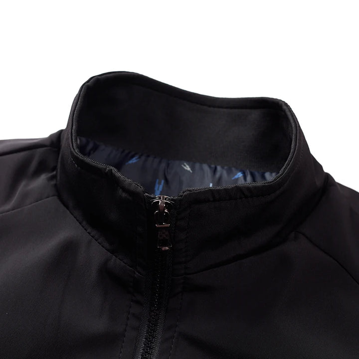 Chaqueta bomber ligera y fina para hombre | Chaqueta informal de entretiempo para primavera y verano